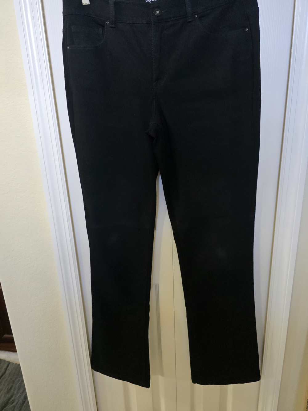 Style & Co. Black Boot-Cut Jeans